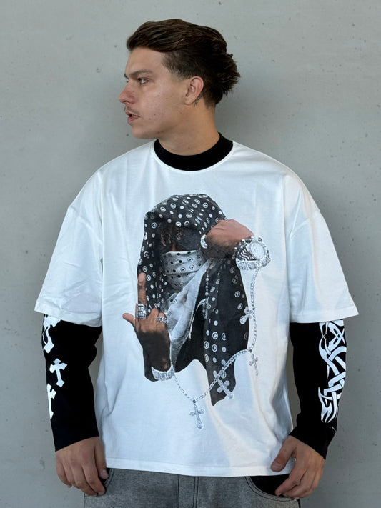 LONGSLEEVE FUCK WHITE