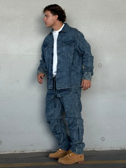 COORDSET MIRROR JEANS CHIARO