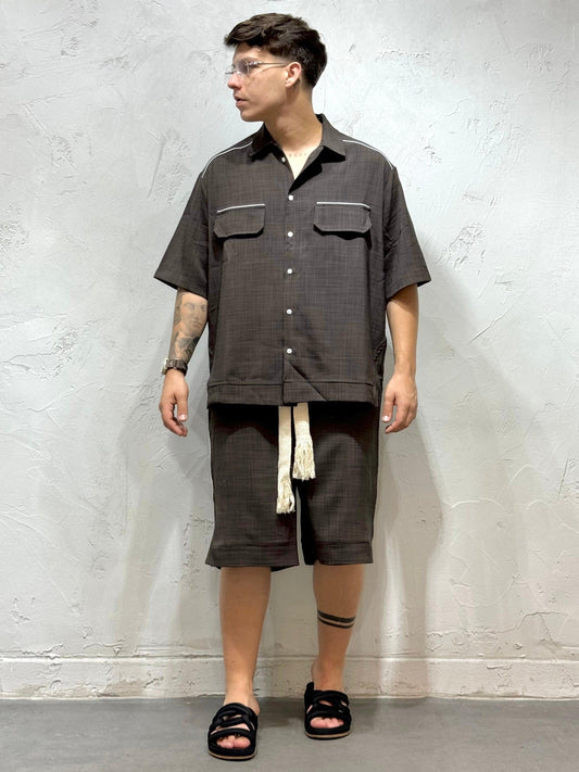COORDINATO ZAKINTOS BROWN