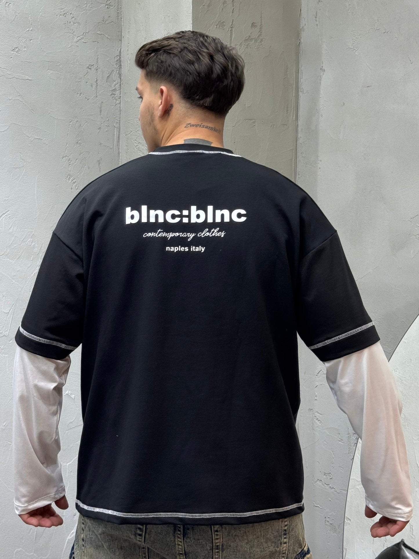 DOUBLE SHIRT BLNC LIMITED BLACK