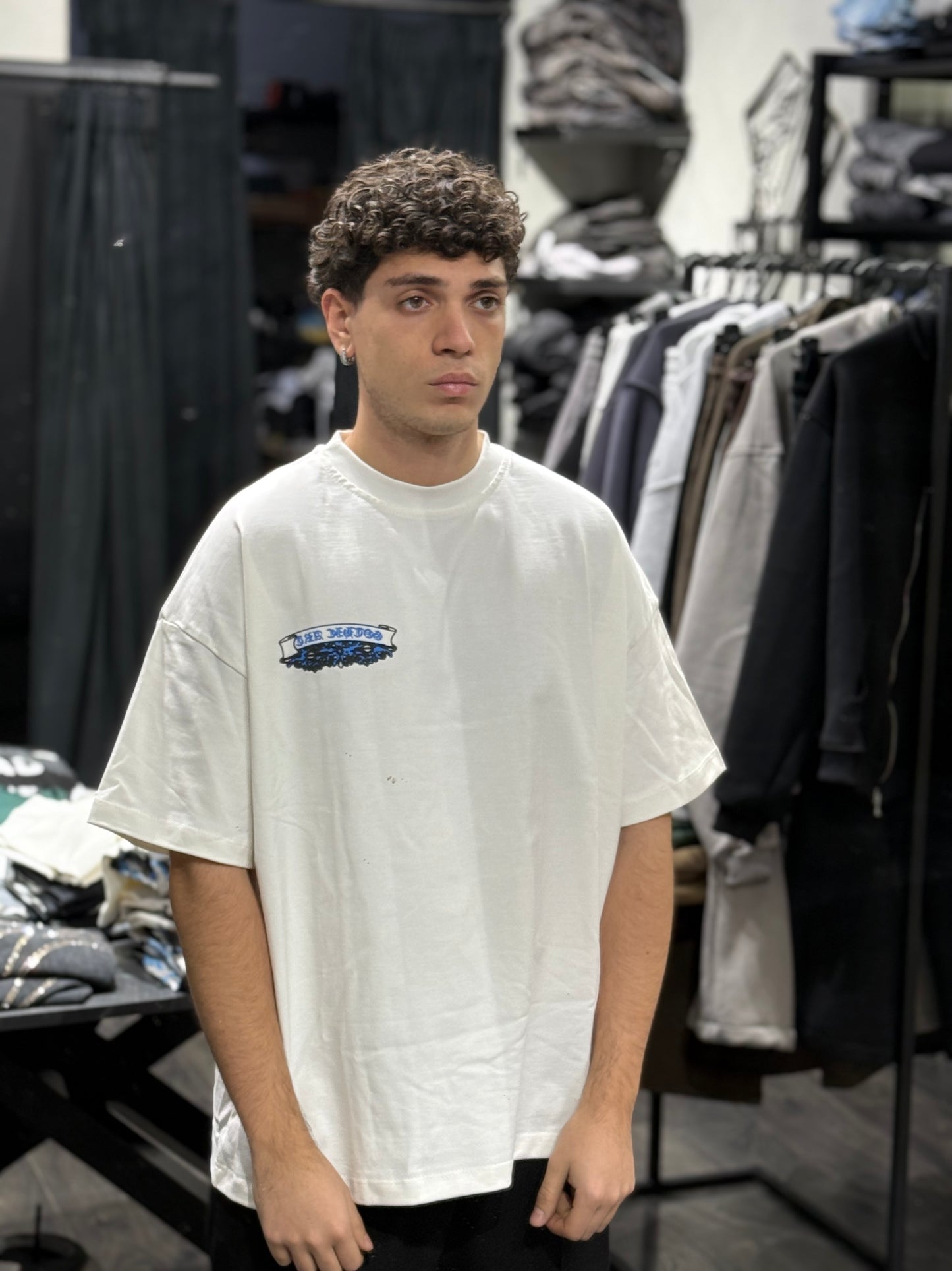 T SHIRT CHROME MOD WHITE