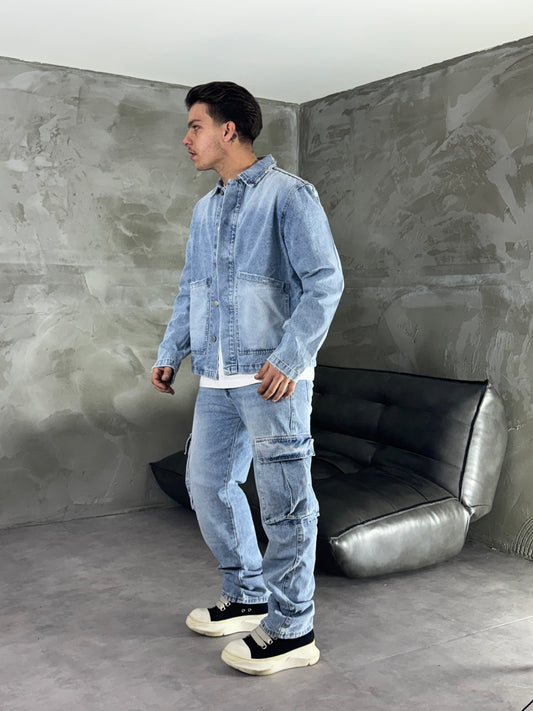 COORDINATE LIGHT JEANS POCKET
