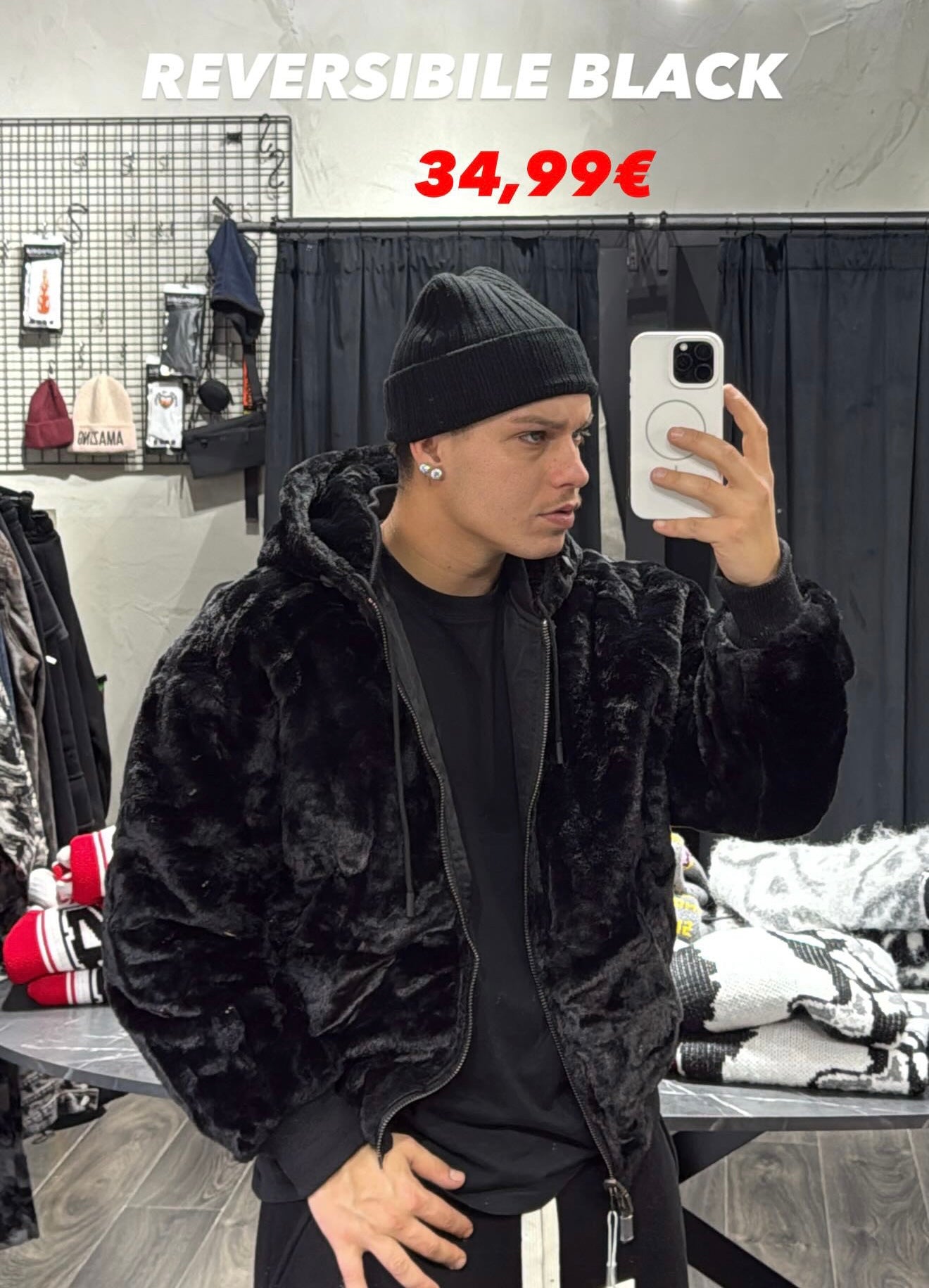 JACKET REVERSIBILE BLACK