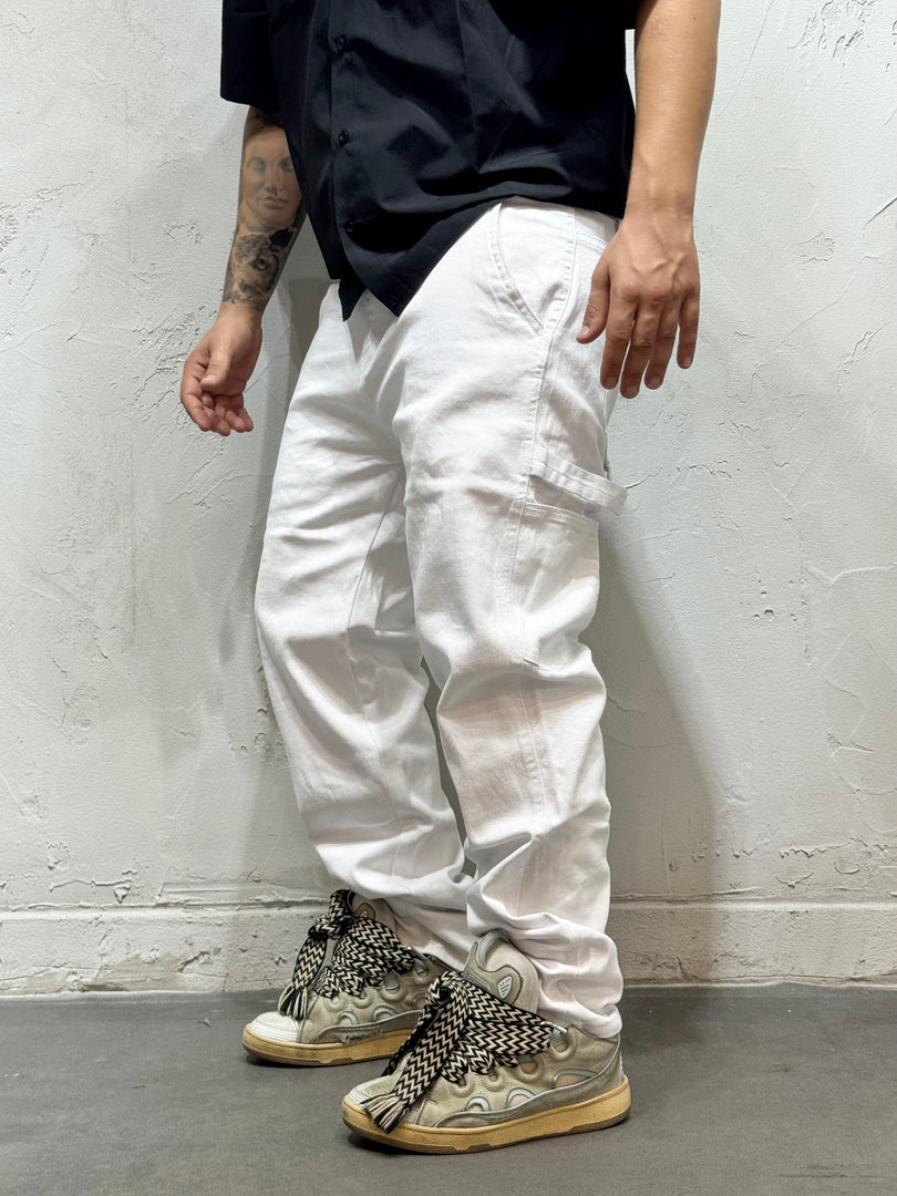 BAGGY FIT CARPENTER BASIC BIANCO