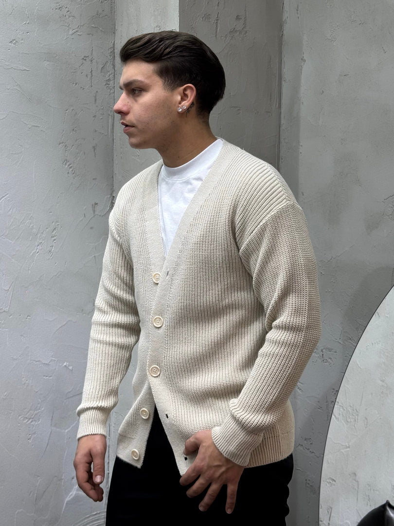 CARDIGAN BASE BEIGE