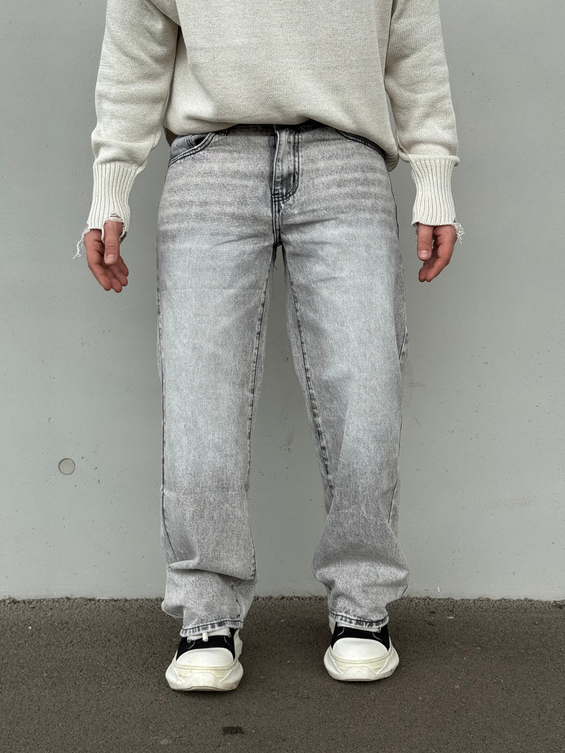 BAGGY FIT BASIC GREY