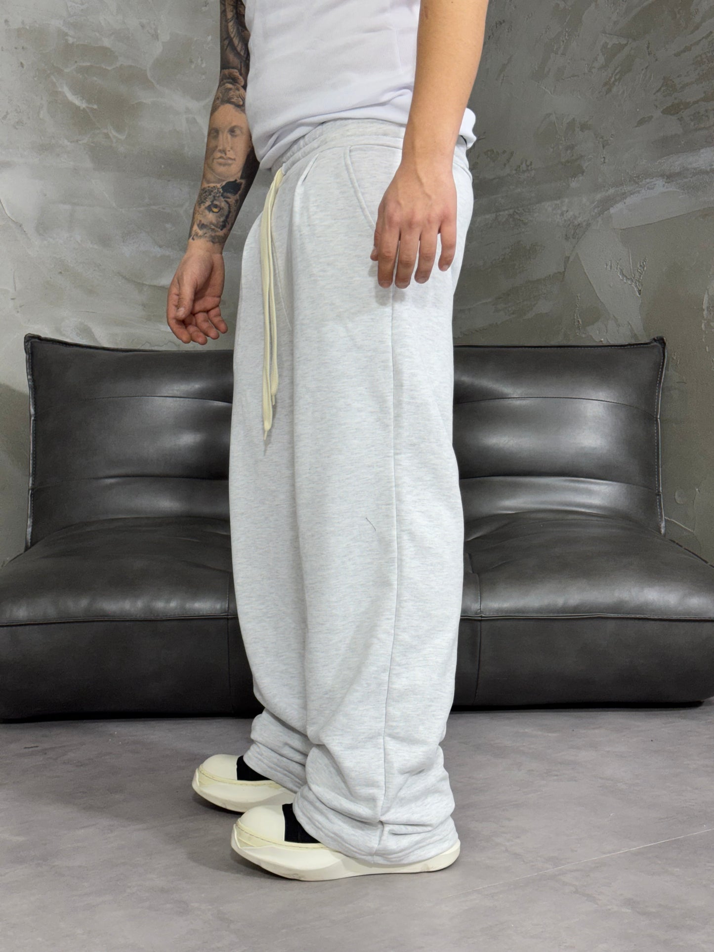 COORDSET LONG LACES GREY TRACKSUIT