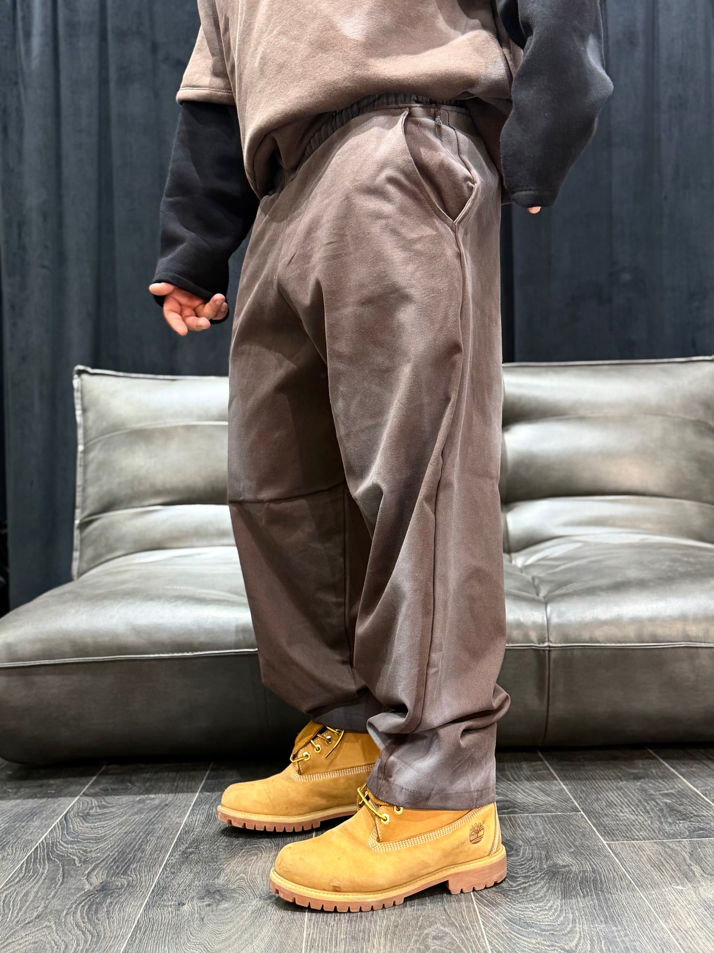 TRACKSUIT UNIVERSITY BROWN