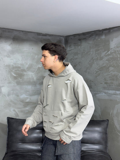 BALENCIA HOODIE** FEAR TAUPE