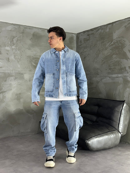 COORDINATE LIGHT JEANS POCKET