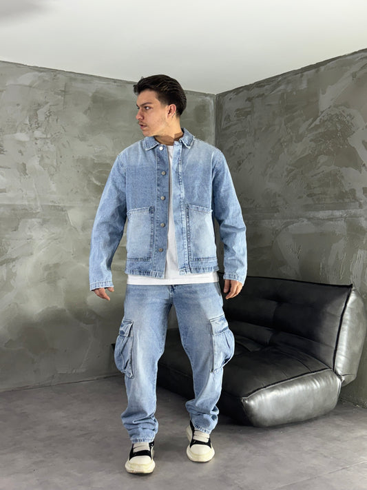 COORDINATE LIGHT JEANS POCKET