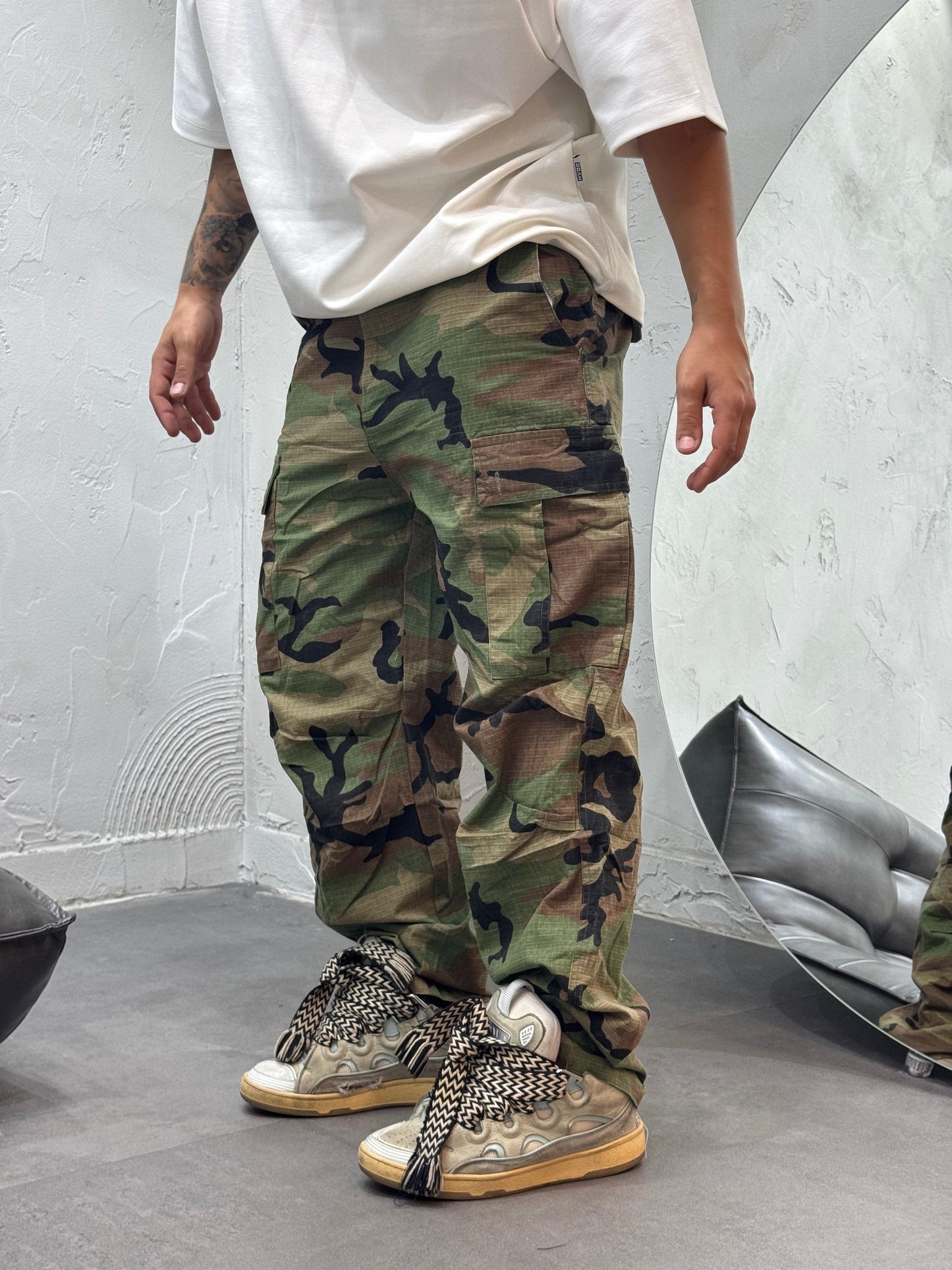 CARGO CAMOUFLAGE GREEN