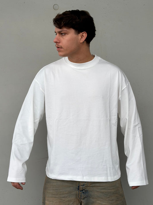 LOONGSLEEVE WHITE BASIC