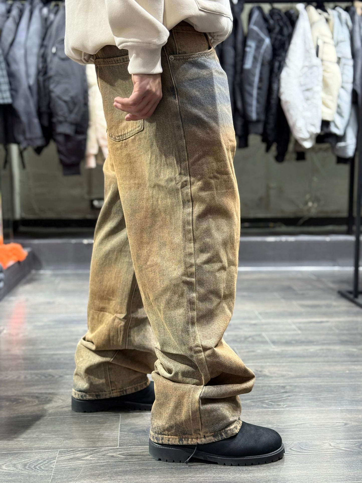 JEANS BAGGY SABBIATO