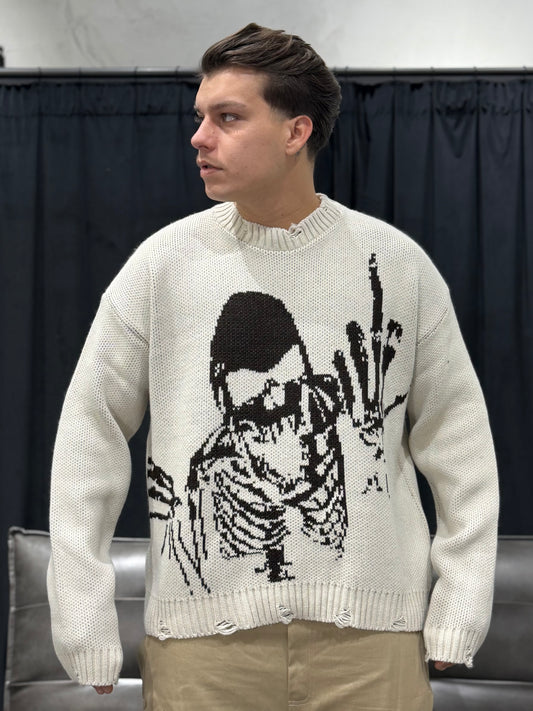 PULL SKELETON WHITE