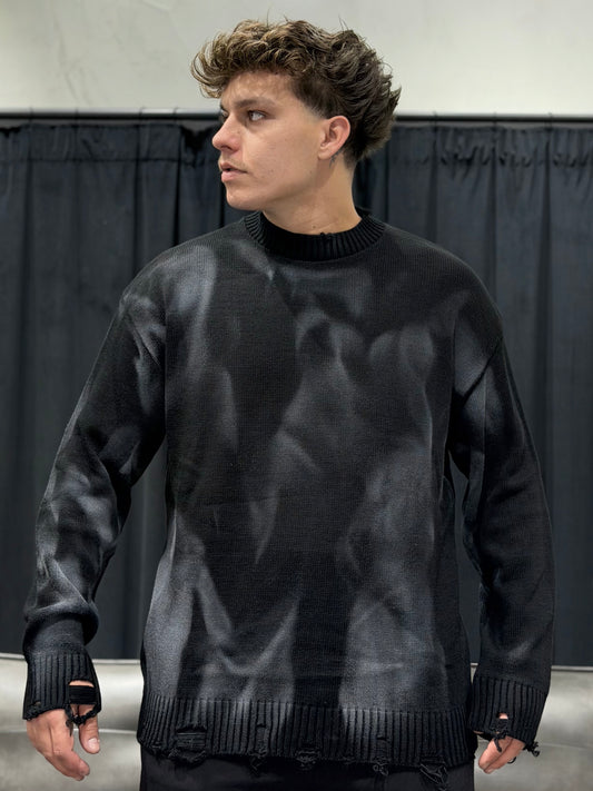 MAGLIONE SHADOW BLACK