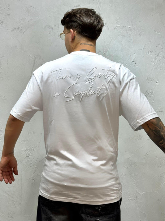 T-SHIRT SIMPLICITY WHITE