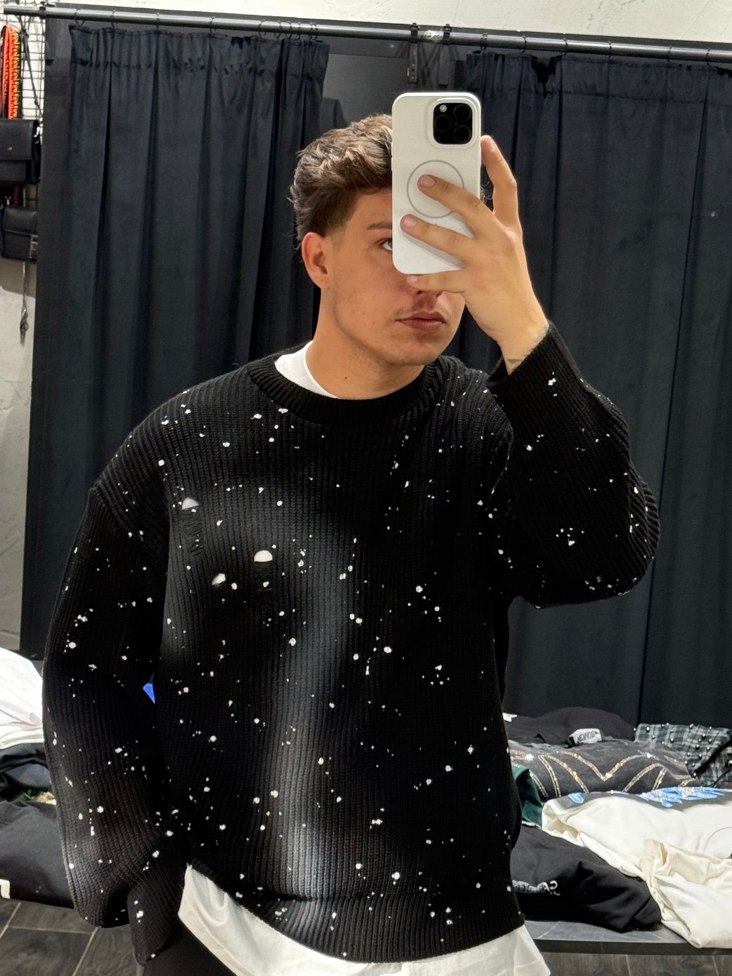 MAGLIONE G***D*** BLACK