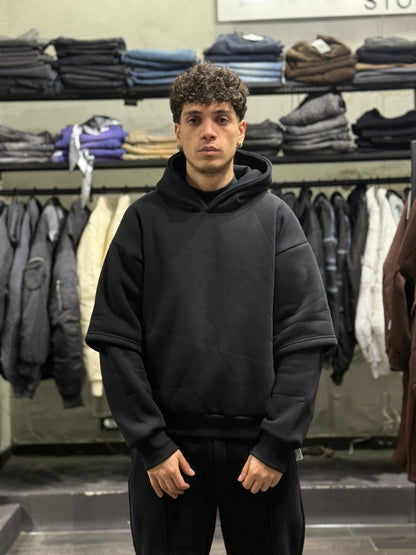 COORDINATO BLACK DOPPIA MANICA