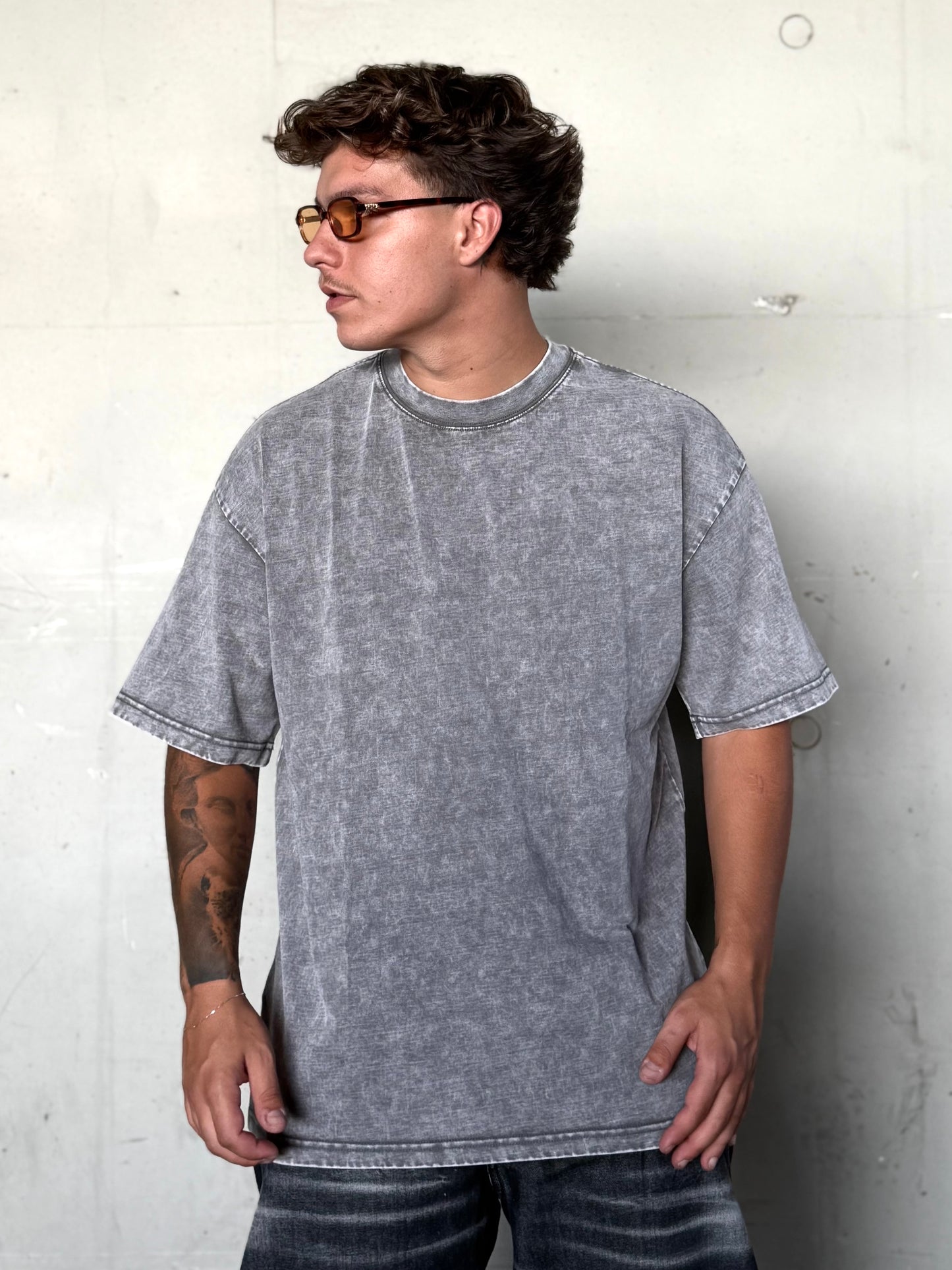 SHIRT BACK TO BACK GREY