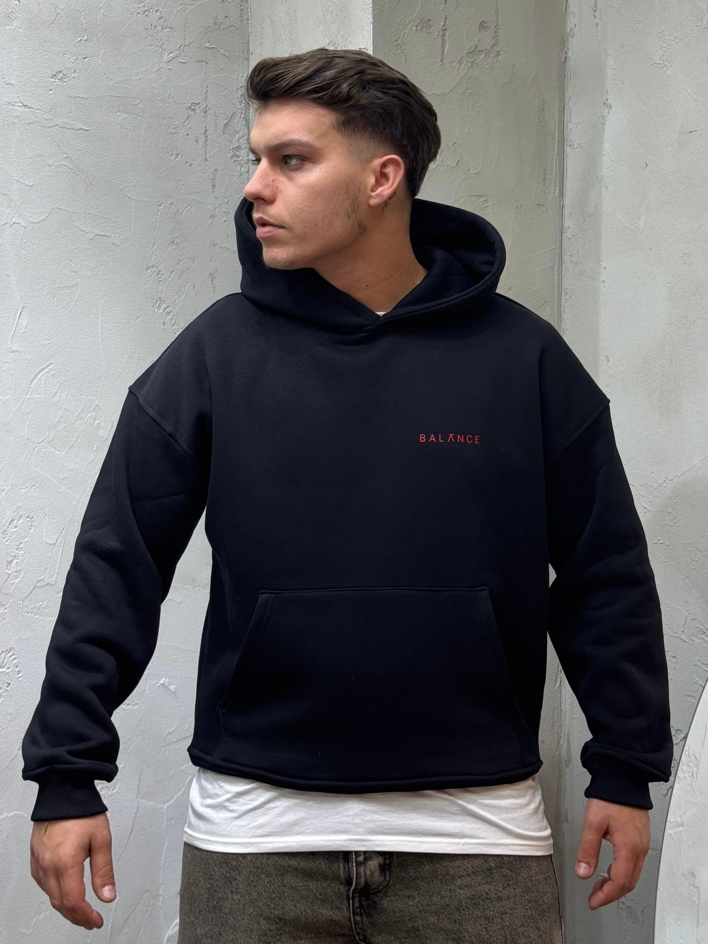 HOODIE BLNC LIMITED PRIVATE BLACK