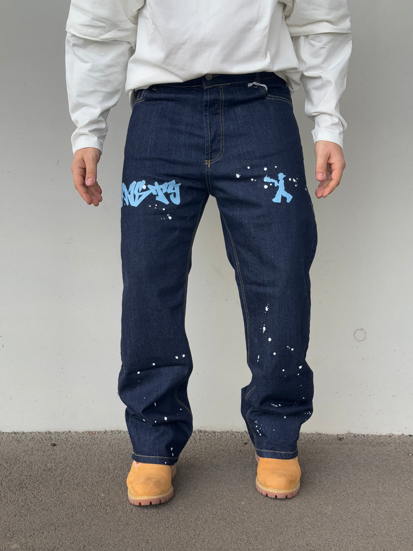 BAGGY FIT HNSTY BLUE