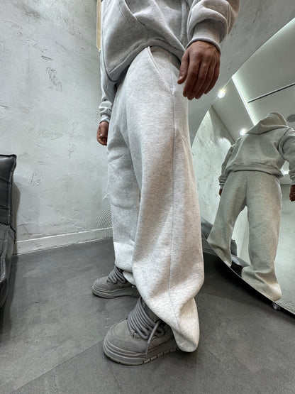 PANTALONE TUTA FONDO AMPIO GRIGIO NIKE