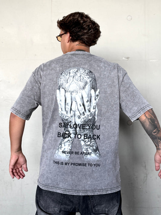 SHIRT BACK TO BACK GREY