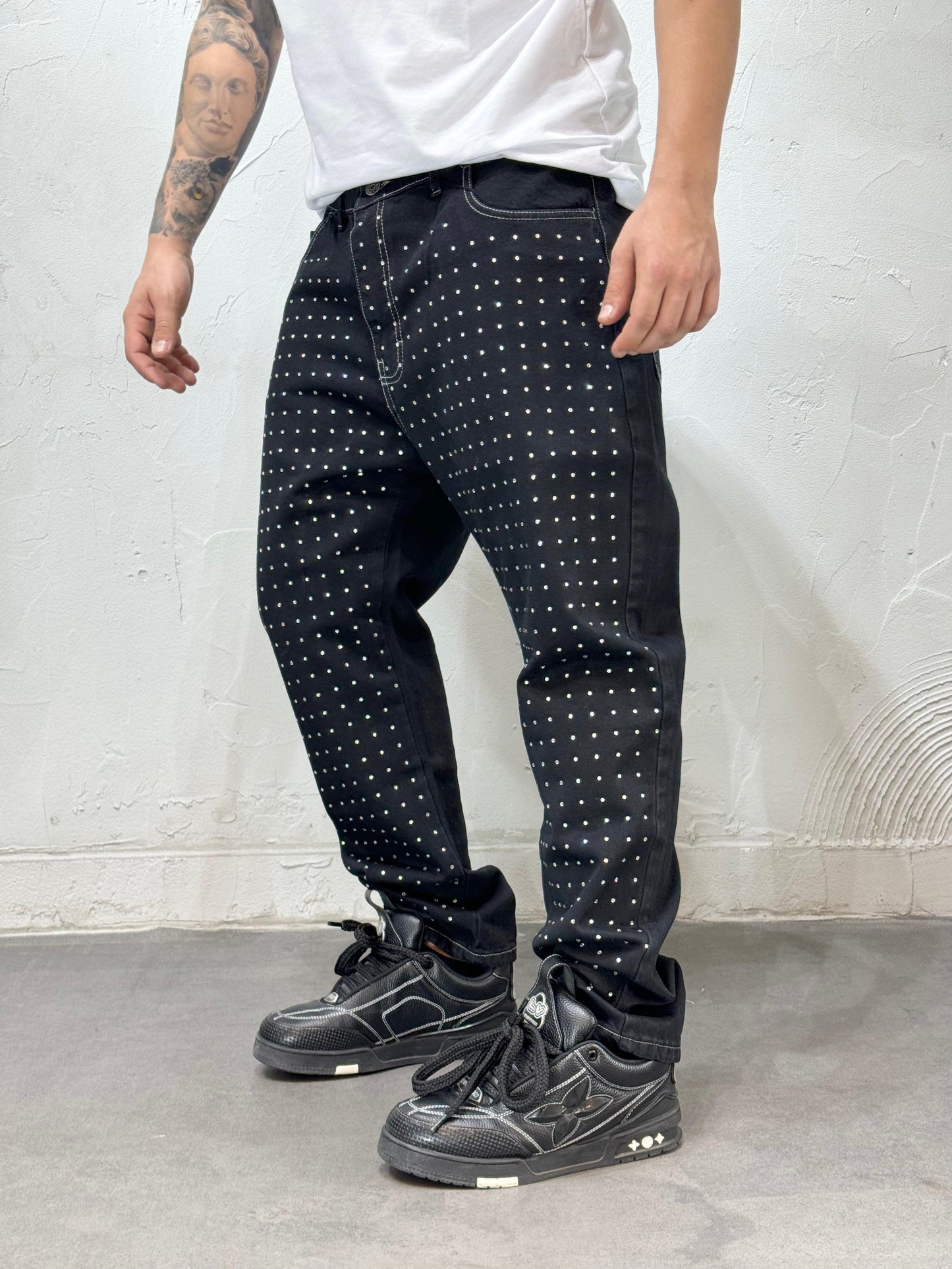 BAGGY FIT DIAMOND LUXURY 2.0 BLACK