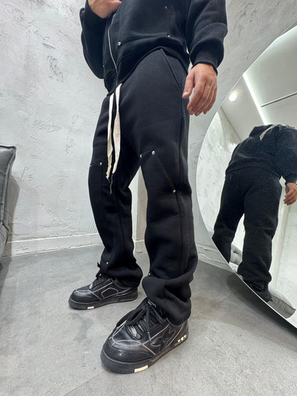 CARPENTER BLACK TRACKSUIT COORDINATE