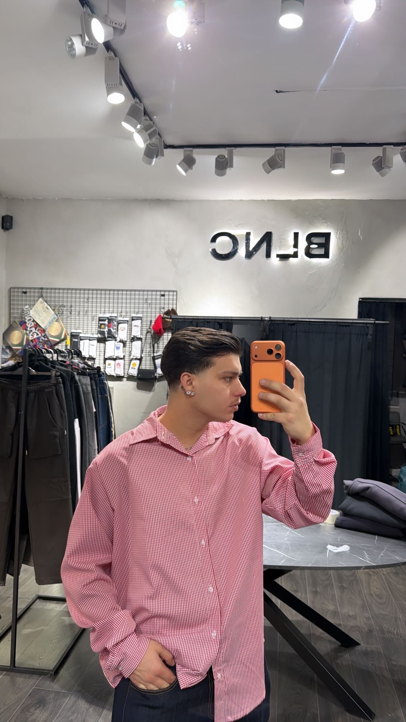 CAMICIA ORDER STAMPA RETRO