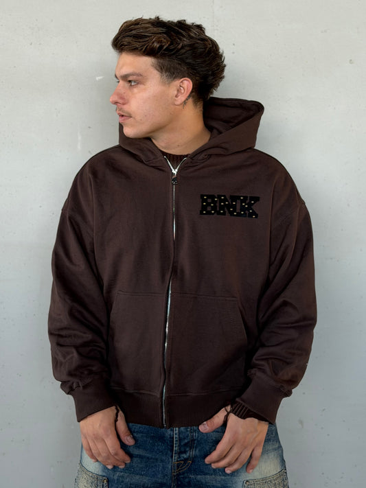 HOODIE ZIP FIT CROP