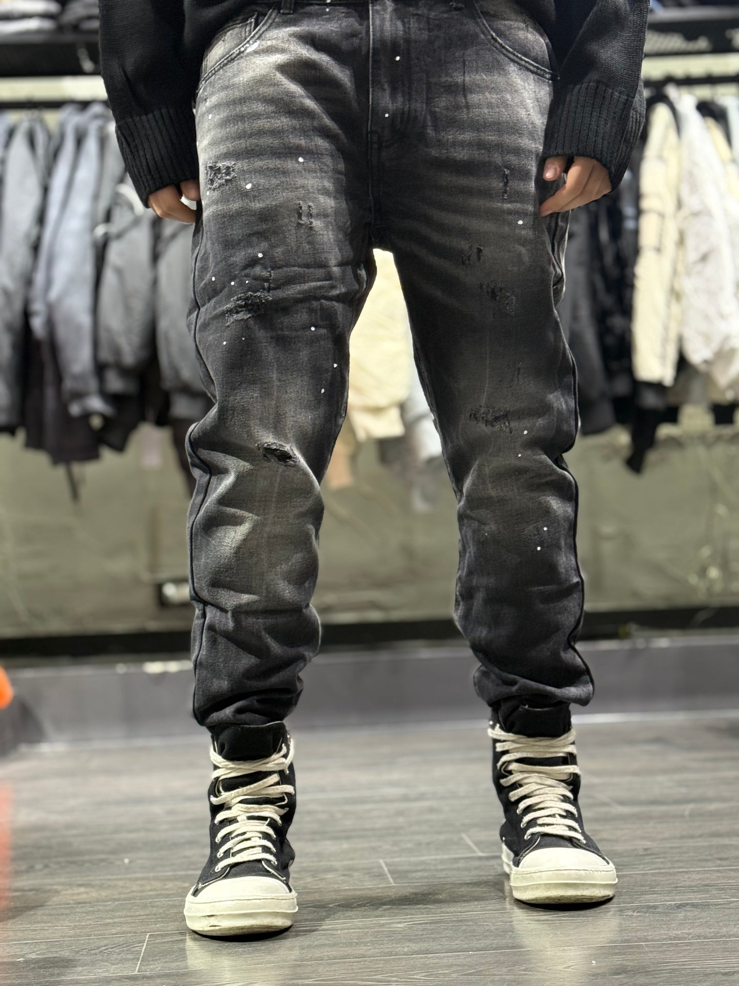 JEANS BASE DSQ2 GREY