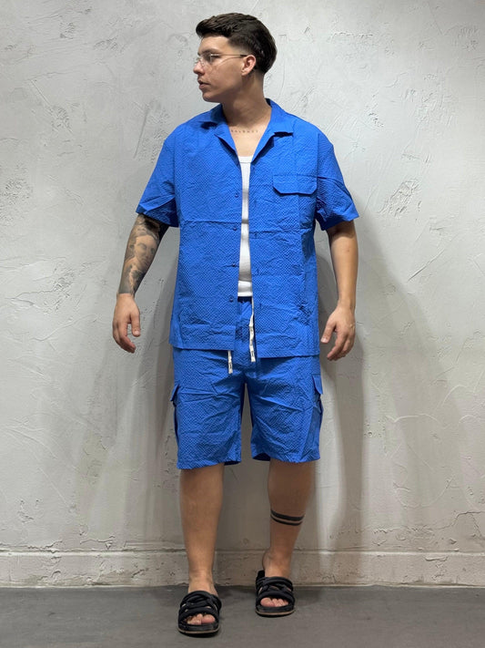 COORDINATO BOGOTA' BLUE ROYAL