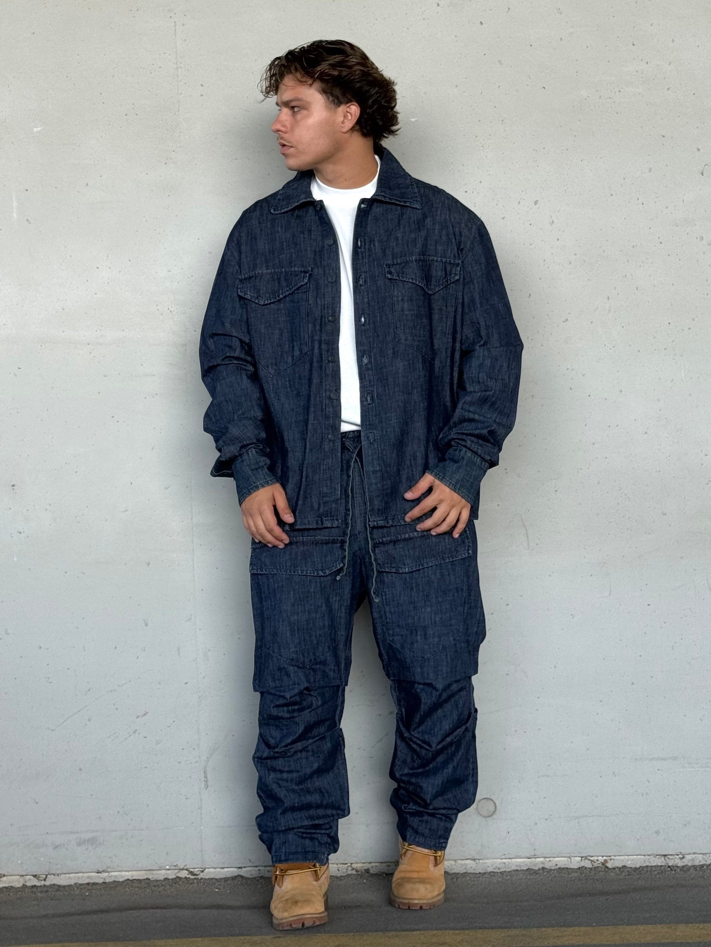 COORDSET MIRROR JEANS SCURO