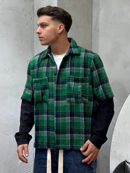 FRLV GREEN DOUBLE SHIRT