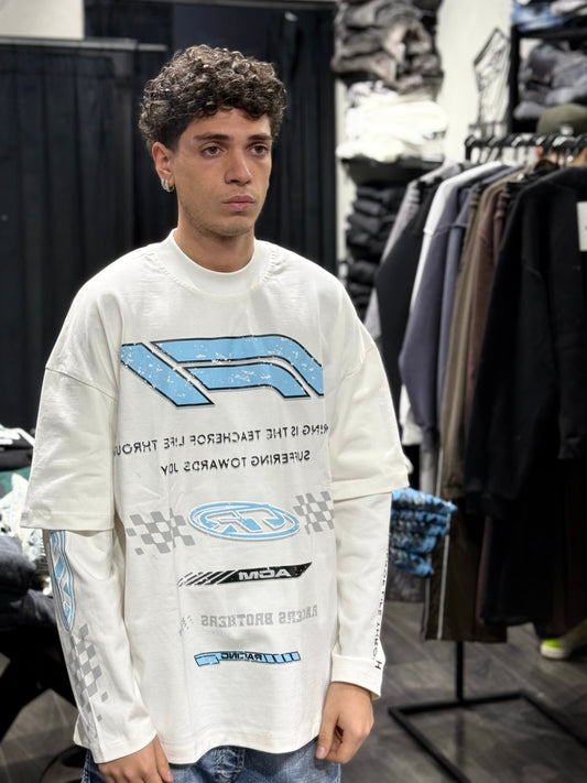 T SHIRT LONGSLEEVE WHITE