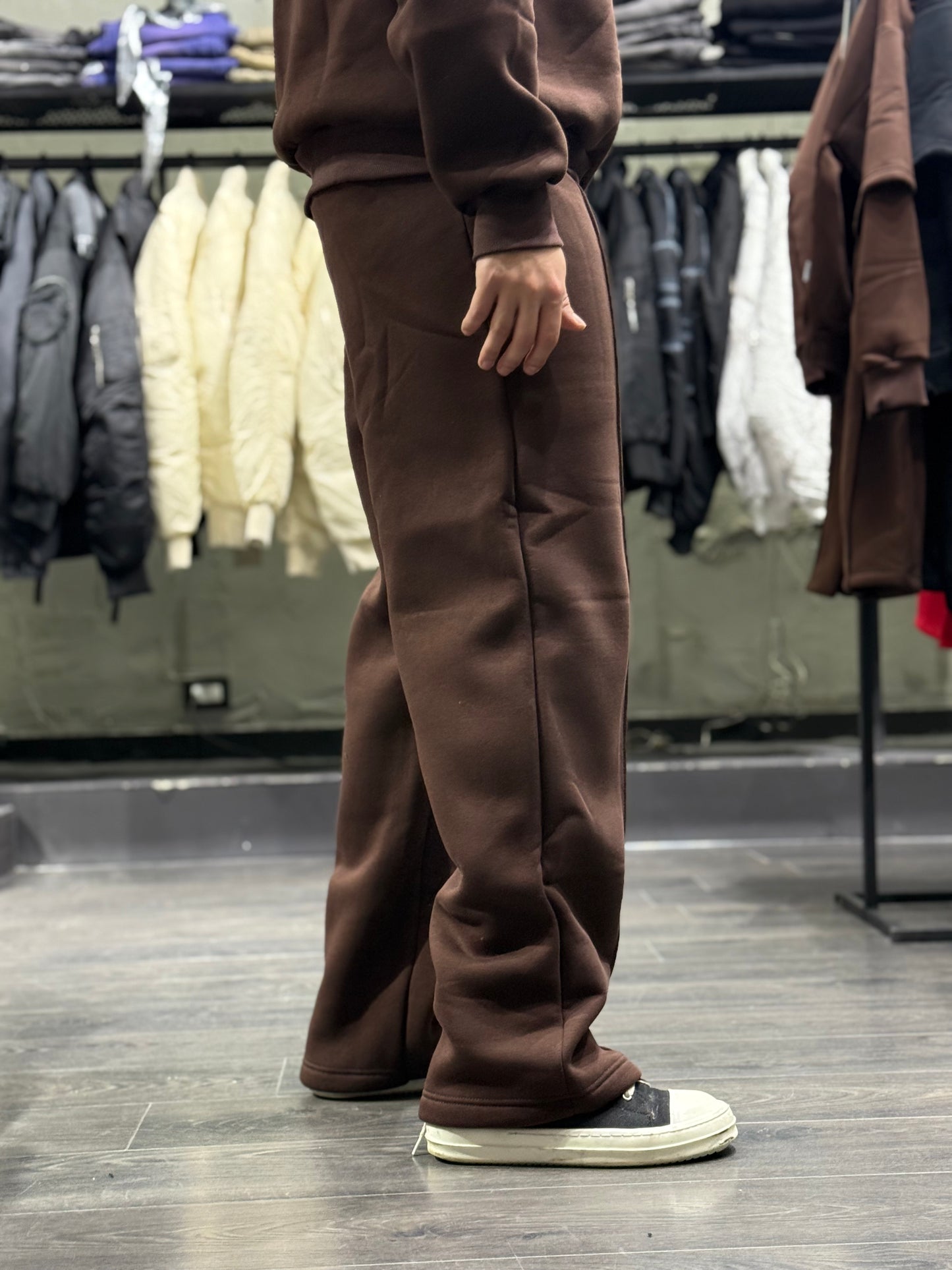 COORDINATO BROWN DOPPIA MANICA