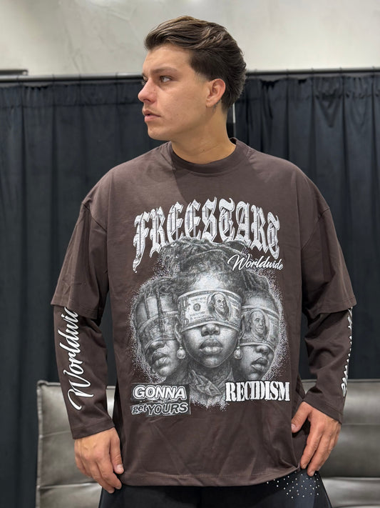 LONGSLEEVE RECIDISM BROWN