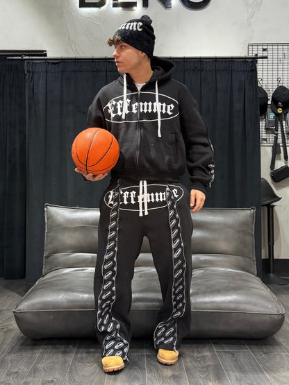 COORDSET BLACK EFFEMME EXSCLUSIVE LAB