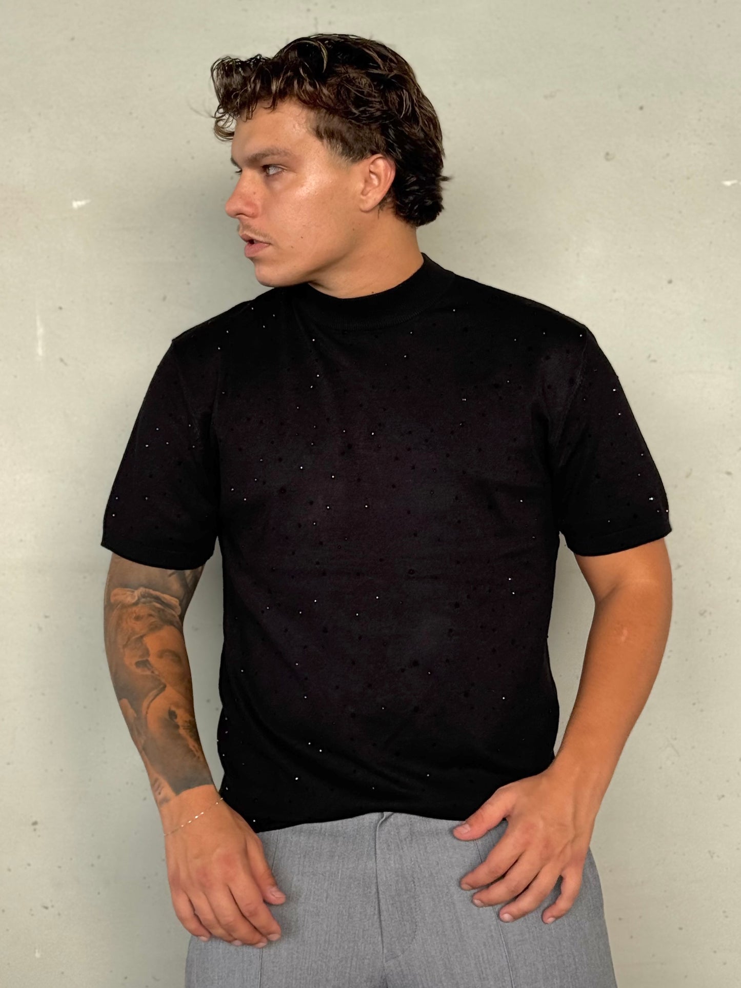 SHIRT DIAMOND BLACK