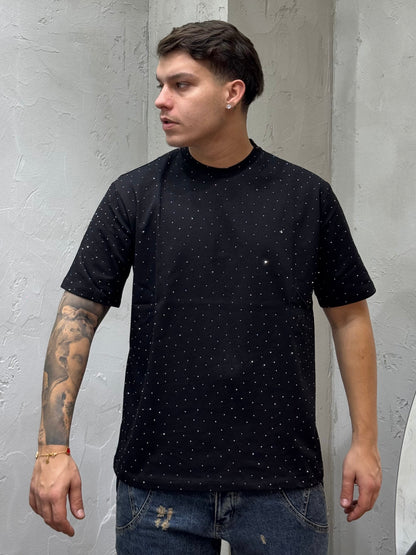 T-SHIRT DIAMOND BLACK