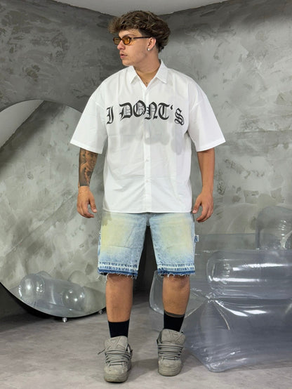 CAMICIA I DONT’S WHITE