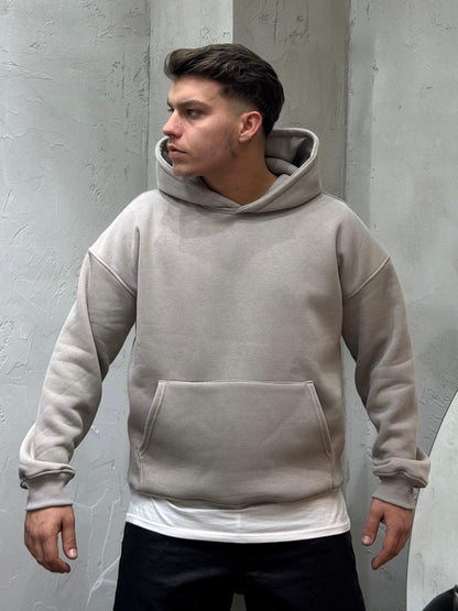 HOODIE BLNC LIMITED MINIMALISM TAUPE