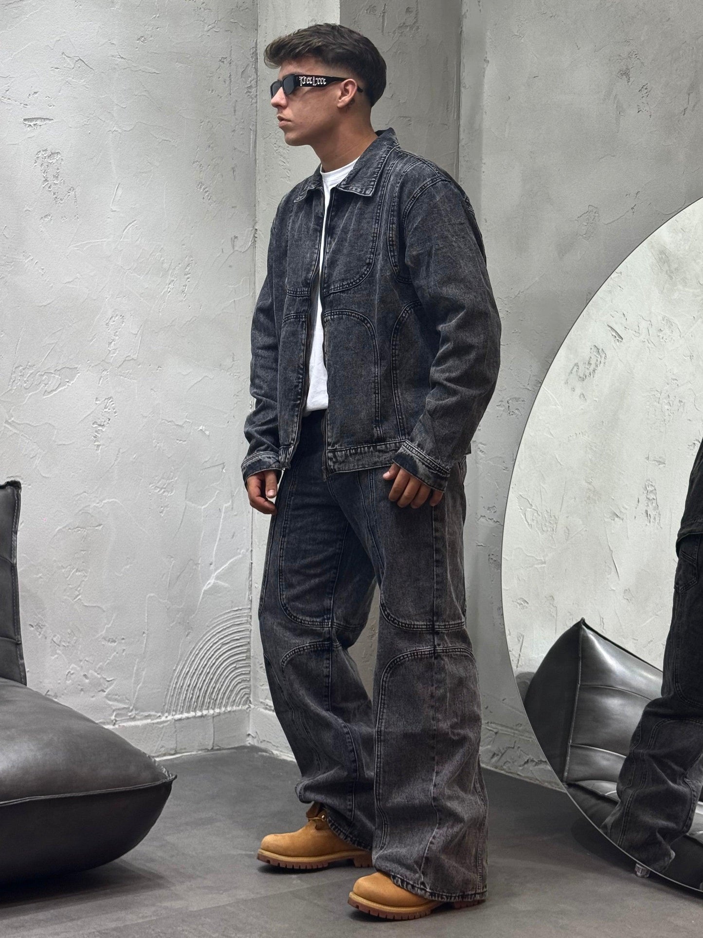 COORDINATE LINES DENIM GREY