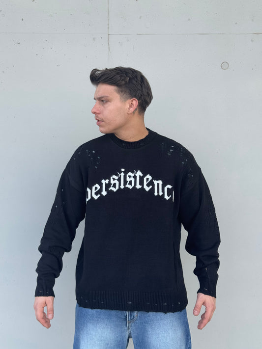 MAGLIONCINO PERSISTENCE BLACK/WHITE