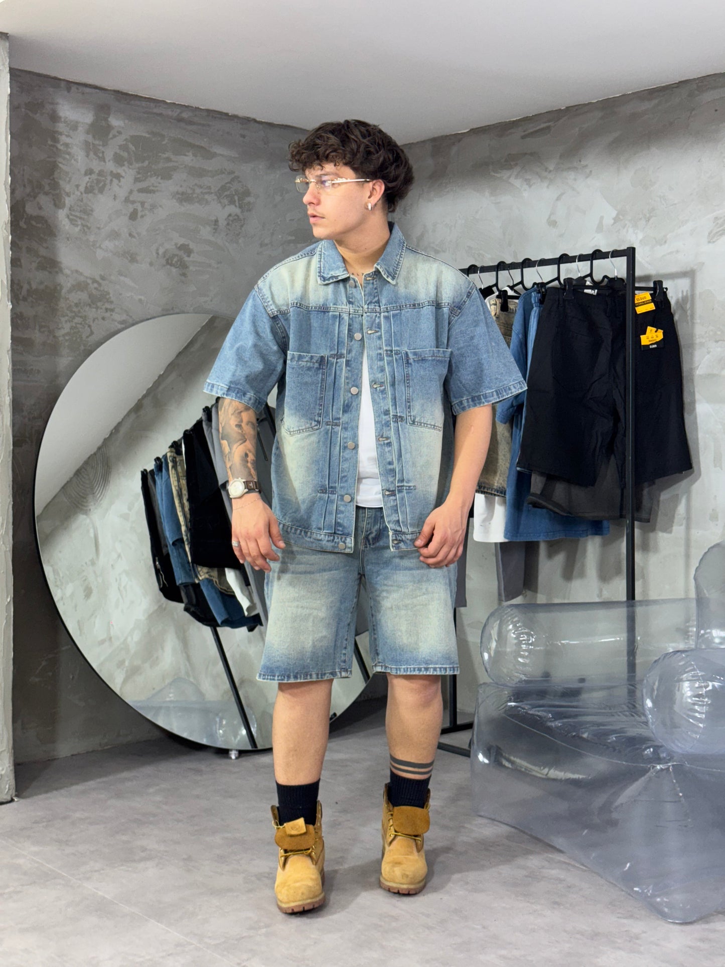 COORDSET NABOUWALU JEANS