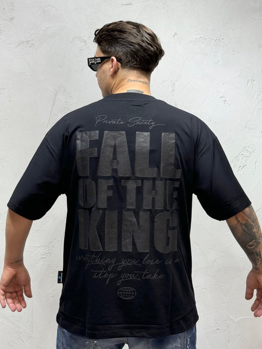 FALL OF THE KING BLACK T-SHIRT