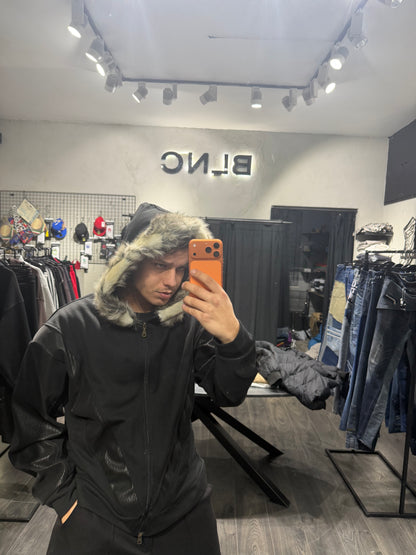 JACKET PELLICCIA BLACK