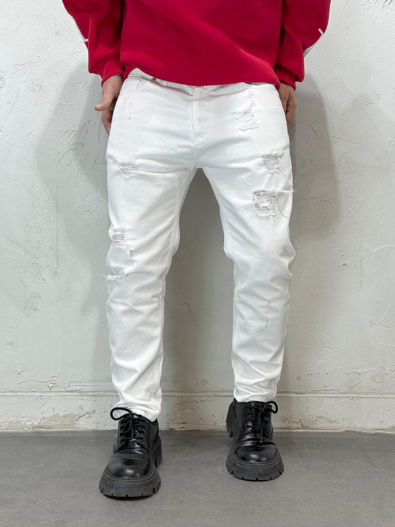 JEANS NEW FIT HARWARD BIANCO